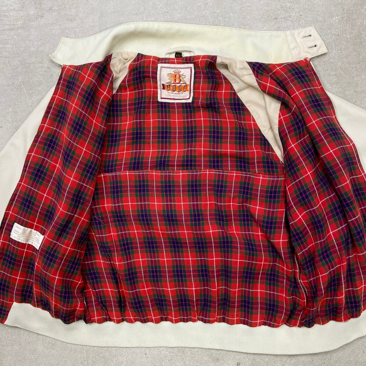80年代 BARACUTA by VAN HEUSEN バラクータ G9 スイングトップ 80年代 BARACUTA by VAN HEUSEN バラクータ G9 スイングトップ