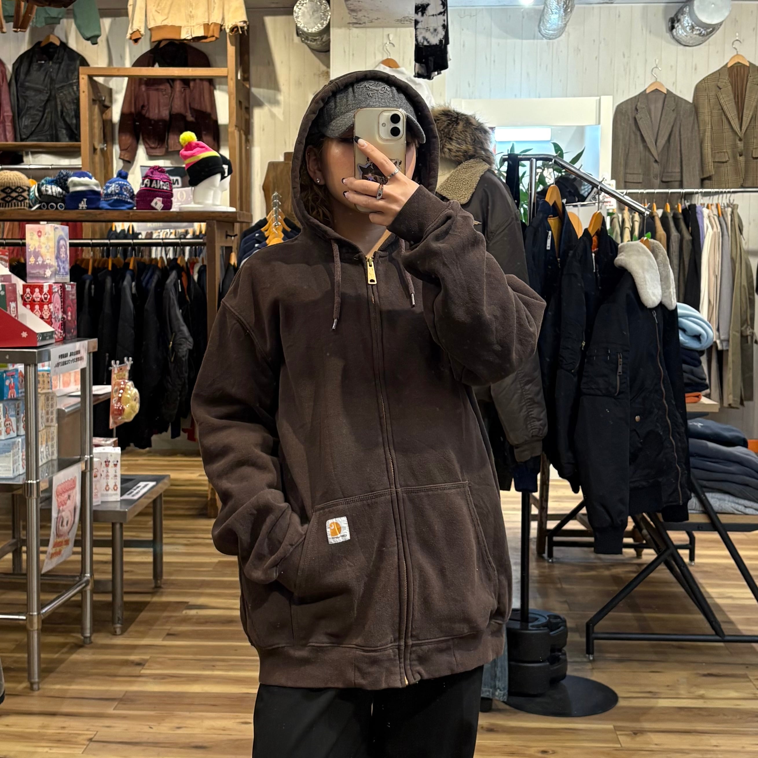 Carhartt/カーハート】フルジップパーカー | 古着屋KAKAVAKA