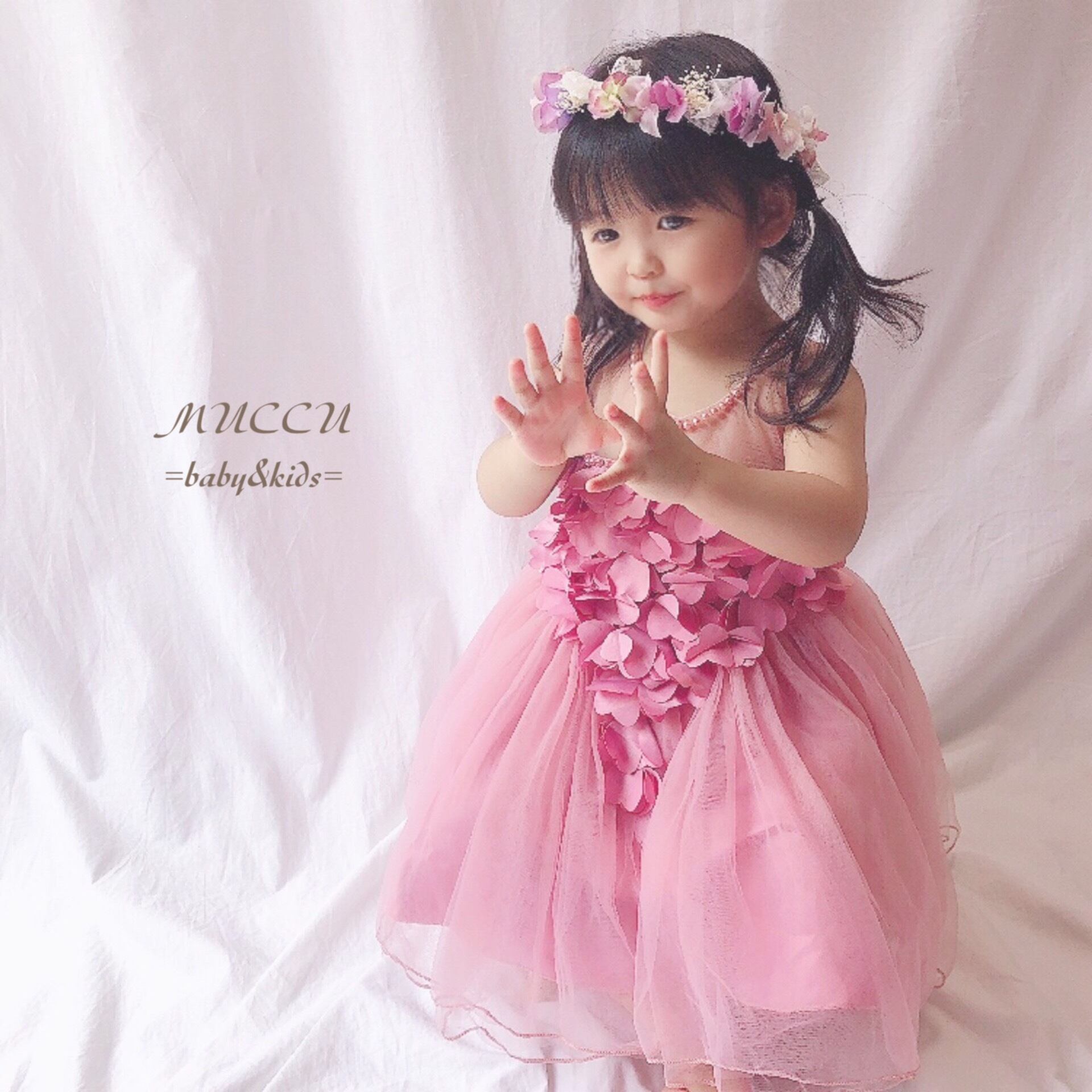 YUKI TORII パールとお花の可愛い姫系プリンセスドレス