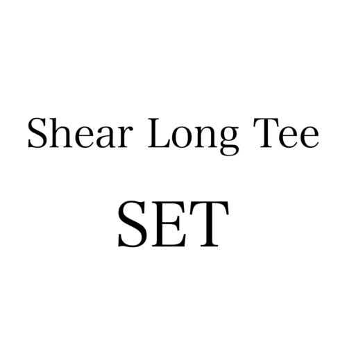 【original】Shear Long Tee(SET)