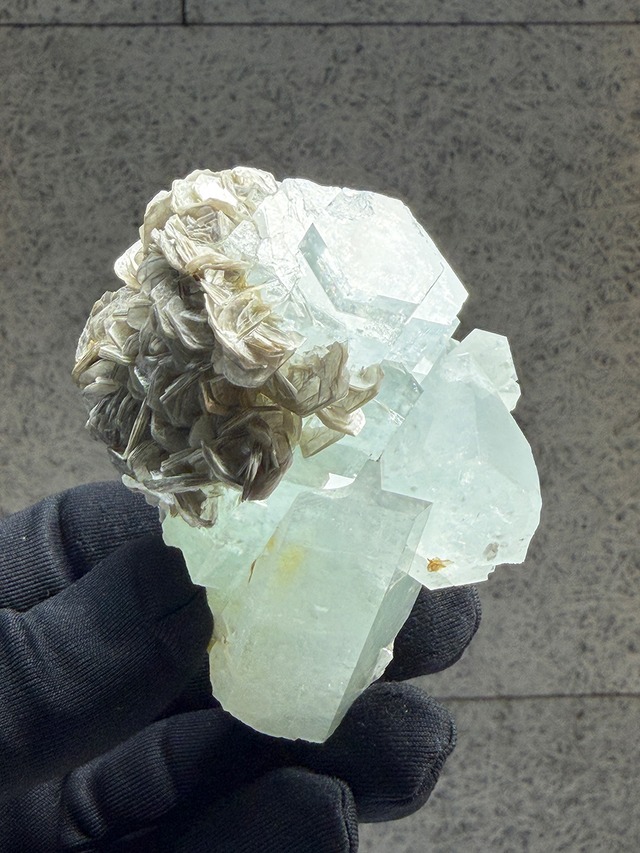 アクアマリン × マイカ【ML-0143】パキスタン ナガール