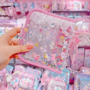 【E7】156-11ぬいぐるみ付シール帳（3穴）