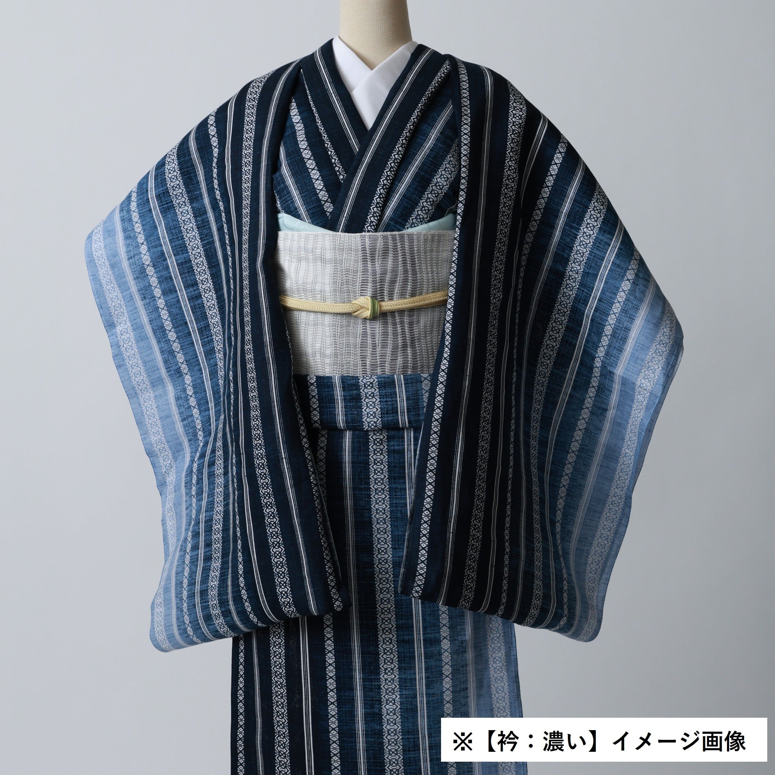 OKANOオリジナル夏きもの「献上涼（すずし）」 ～藍色～ | OKANO博多