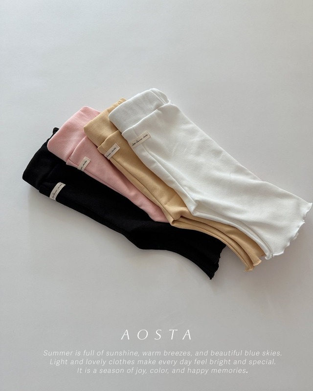 【予約】 aosta /  jelly pants
