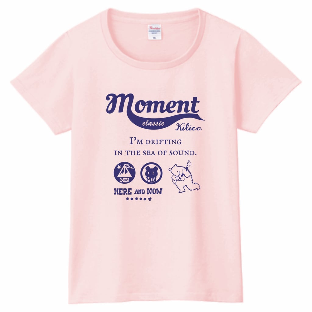 moment Tシャツ 【ライトピンク】レディース