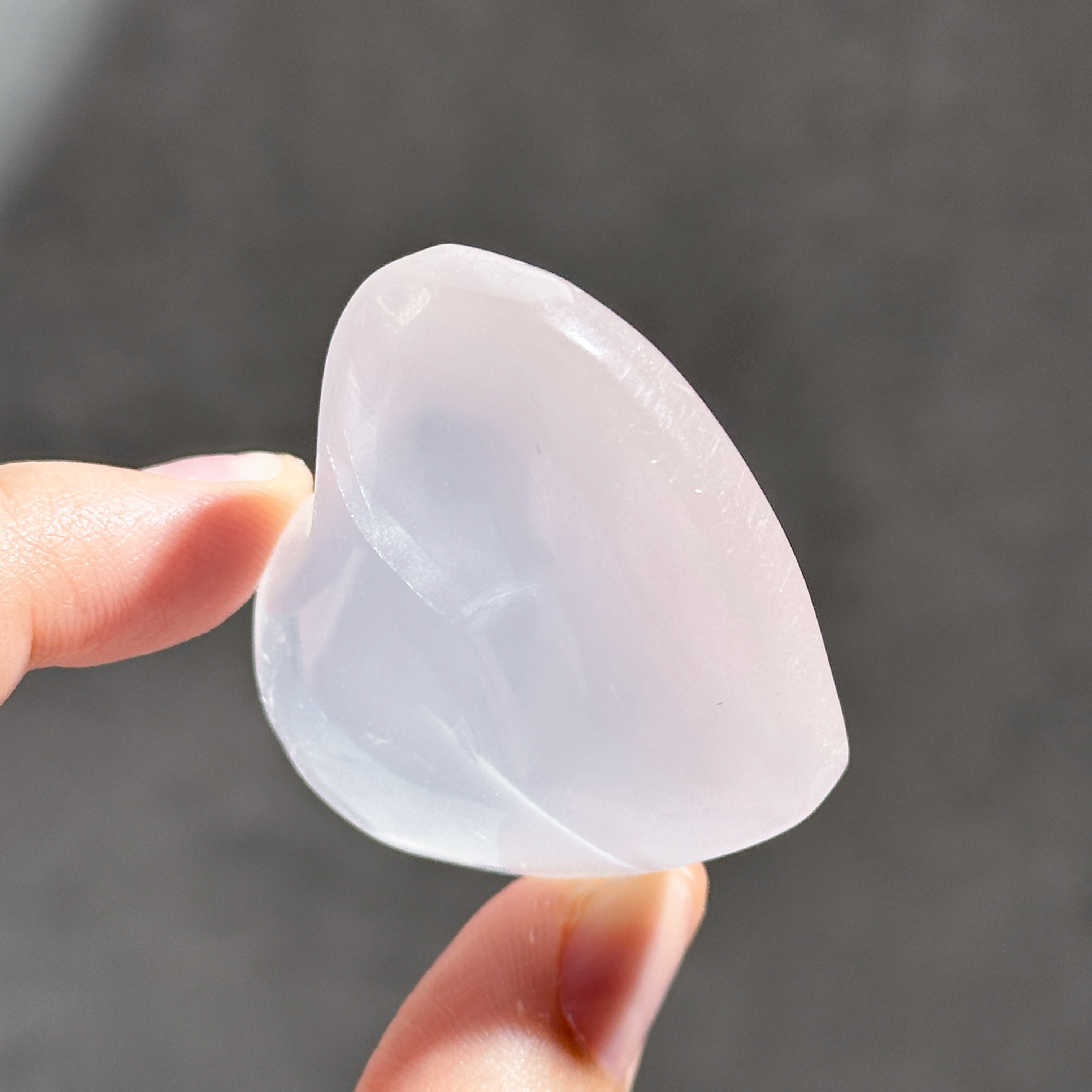 モザンビーク産ローズクォーツ ハート型01◇ Rose Quartz ◇天然石