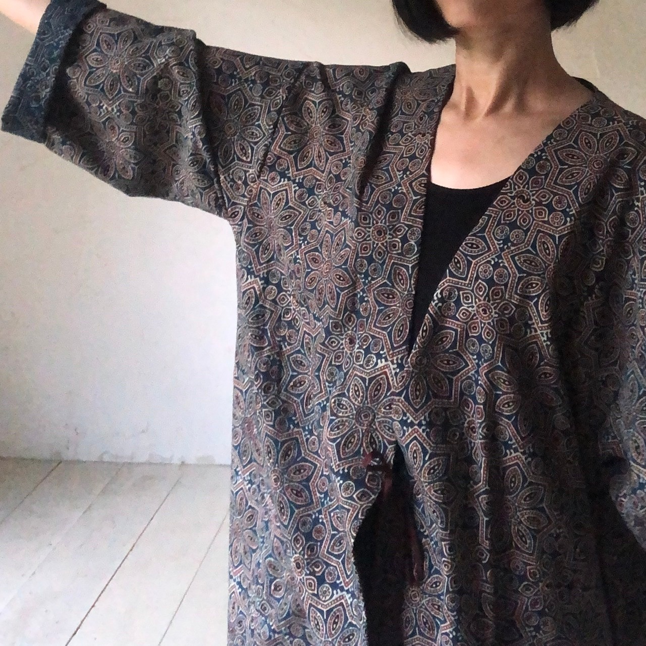 02アジュラック 衣布mercerieタユタエ | HEIRLOOM別注 インドの布