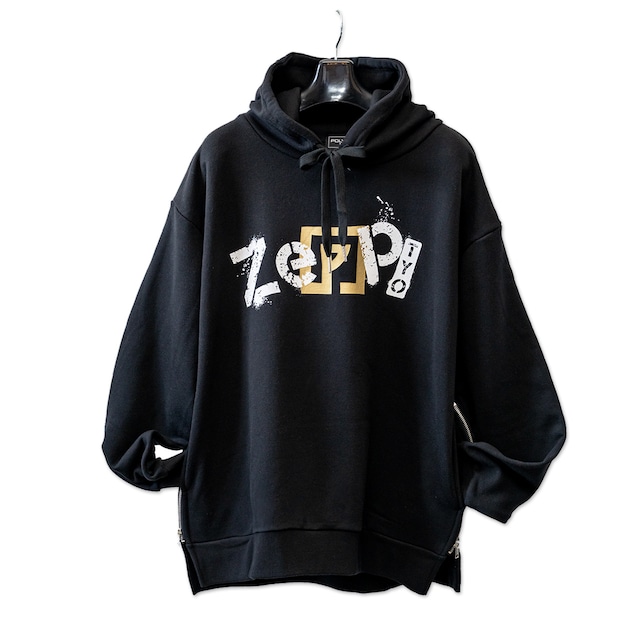 Zepp Memorial Side-Zip Hoodie ブラック