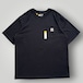 【新品未使用】US企画 CARHARTT 半袖Tシャツ ポケット Tee メンズ L 黒/BLACK ロゴ LOOSE FIT カーハート ワーク ウェア 日本未発売