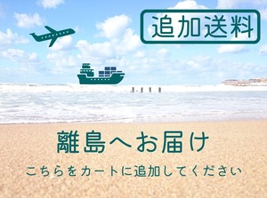 離島への配送料追加分