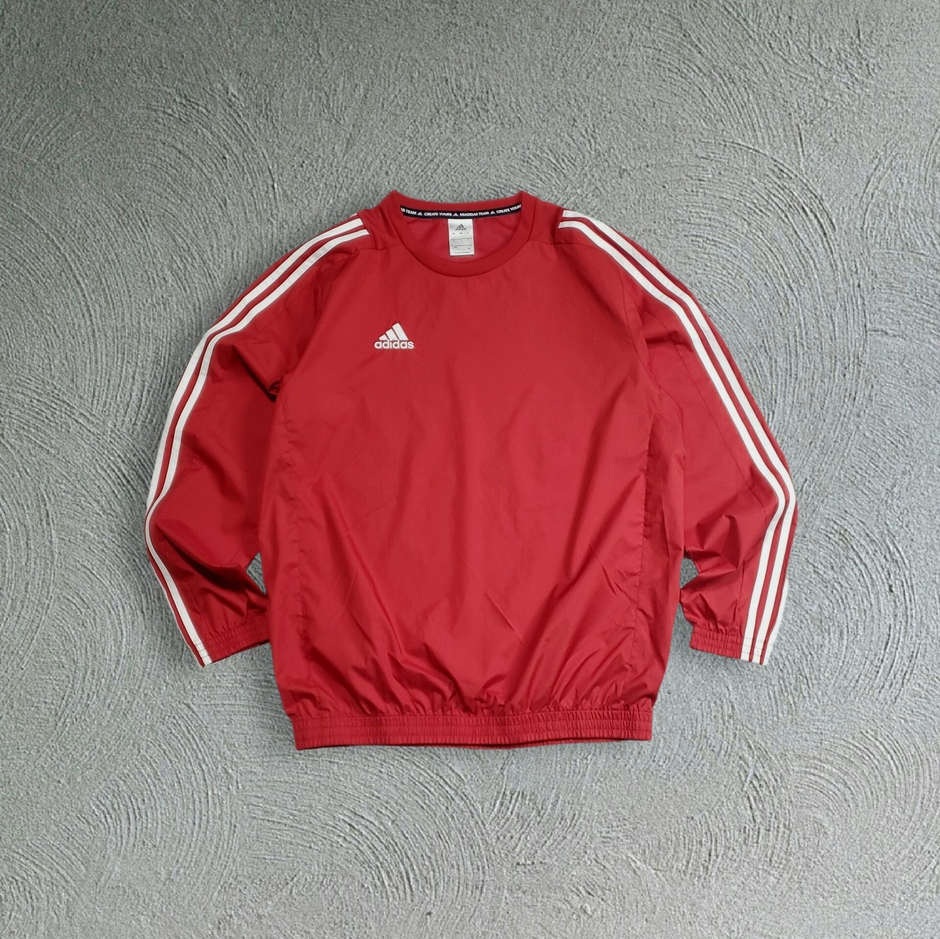 00年代 adidas アディダス Ajax Amsterdam ワンポイントロゴ プリント