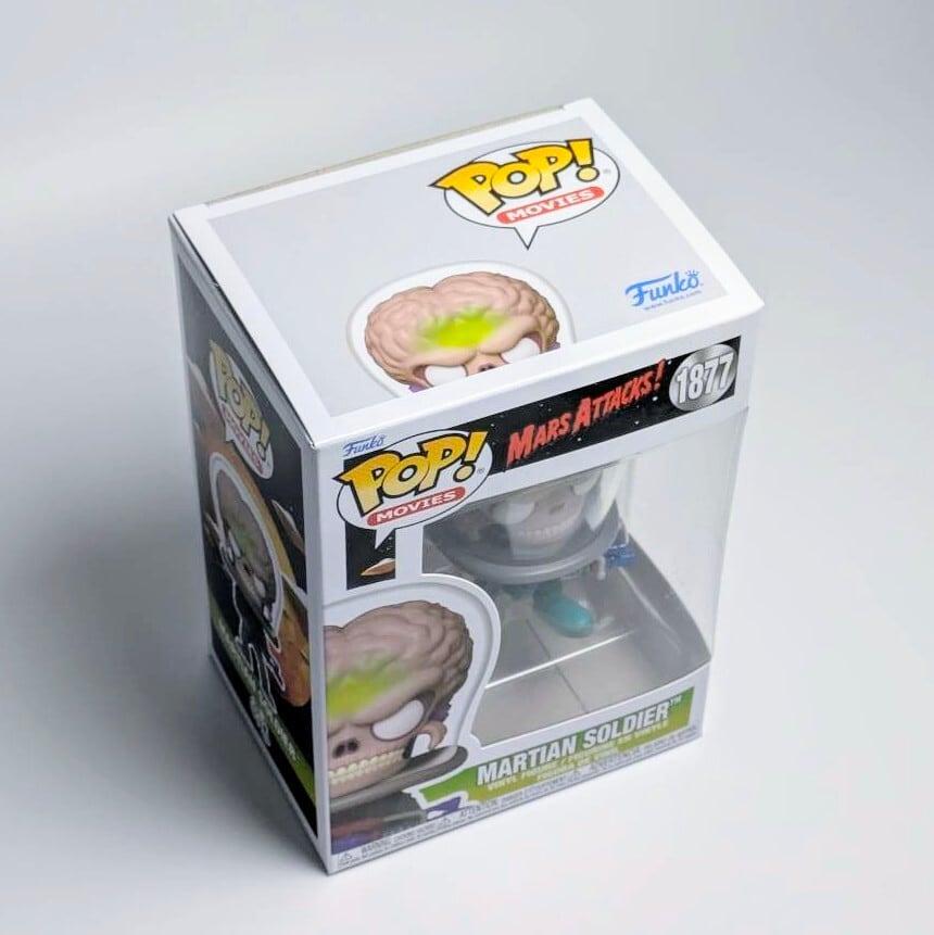 ☆US直輸入☆ FUNKO 【 POP! MOVIES VINYL FIGURE MARS ATTACKS! MARTIAN SOLDIER / マースアタック ! 火星人兵士】 ビニールフィギュア〚アメリカン雑貨 アメトイ〛