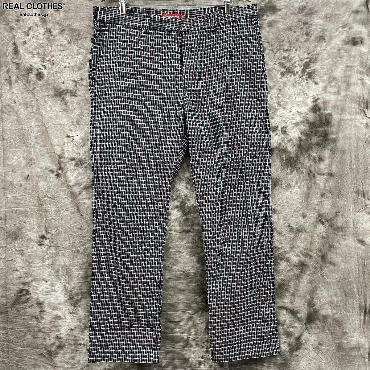 supreme pants glen check