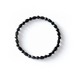 Onyx bracelet #012 黒瑪瑙のブレスレット 内径13〜20cm（サイズ選択）