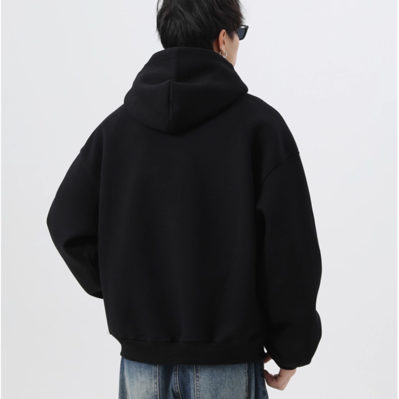 ビッグシルエット プルオーバーパーカー af0311