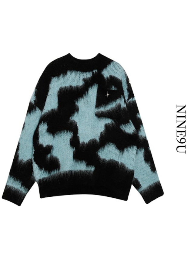 mohair retro nichi knit【NINE5035】