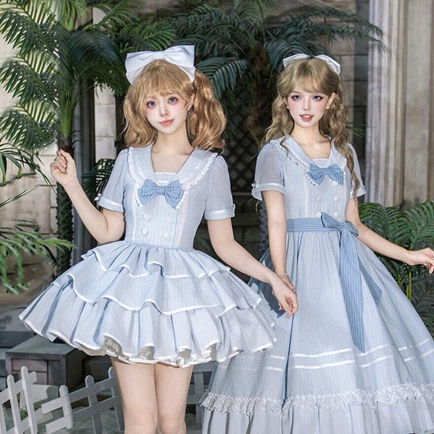 クラシカルメイド｜ロングワンピース4点セット コンカフェ衣装にも