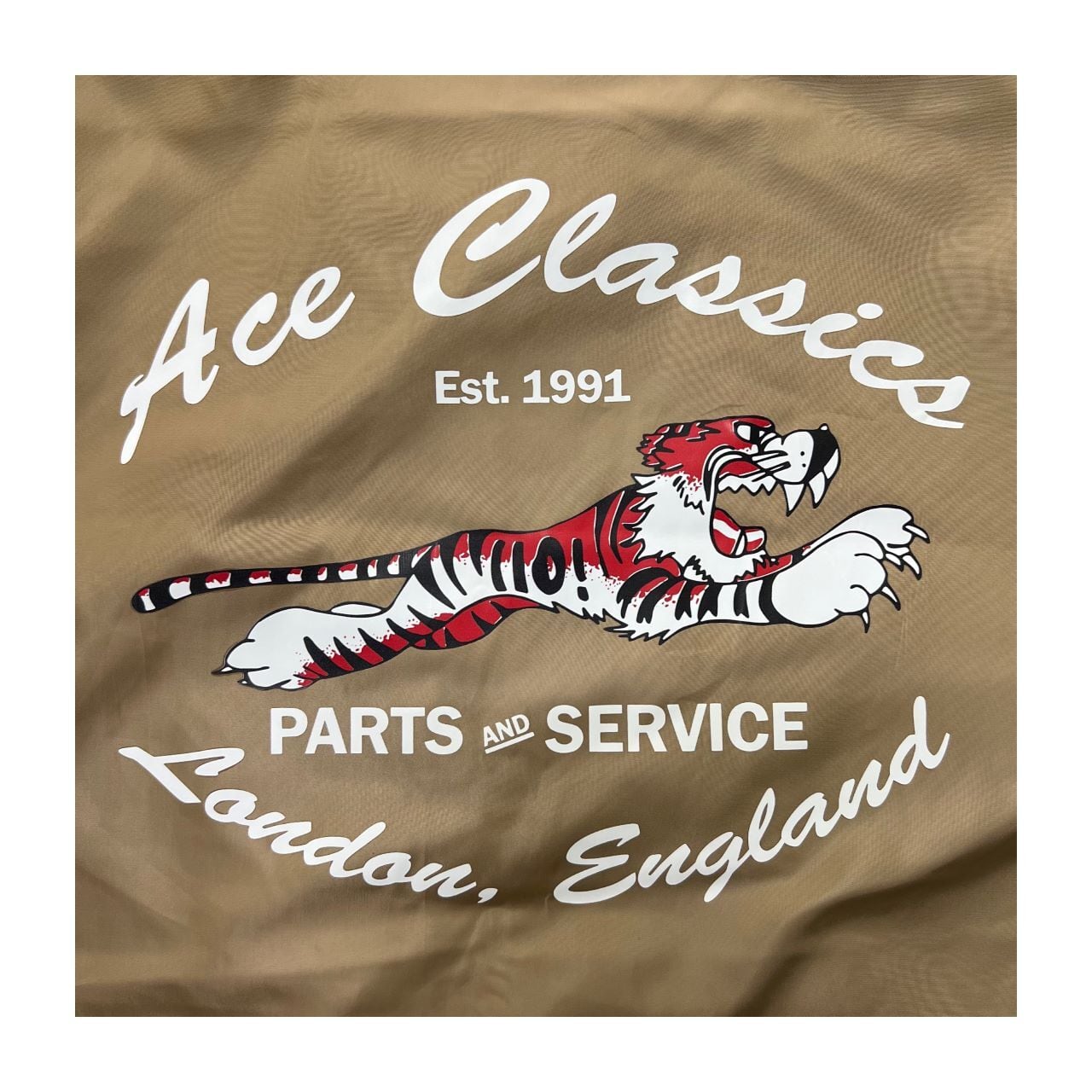ACE CLASSICS LONDON meets Lynx / Collaboration Beige Nylon Coach