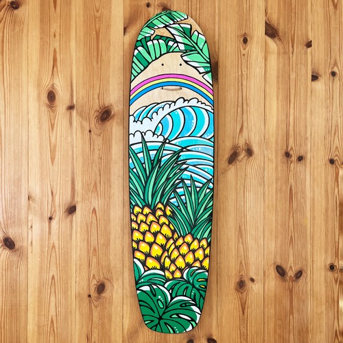 Skateboard Deck（Pineapple Rainbow）