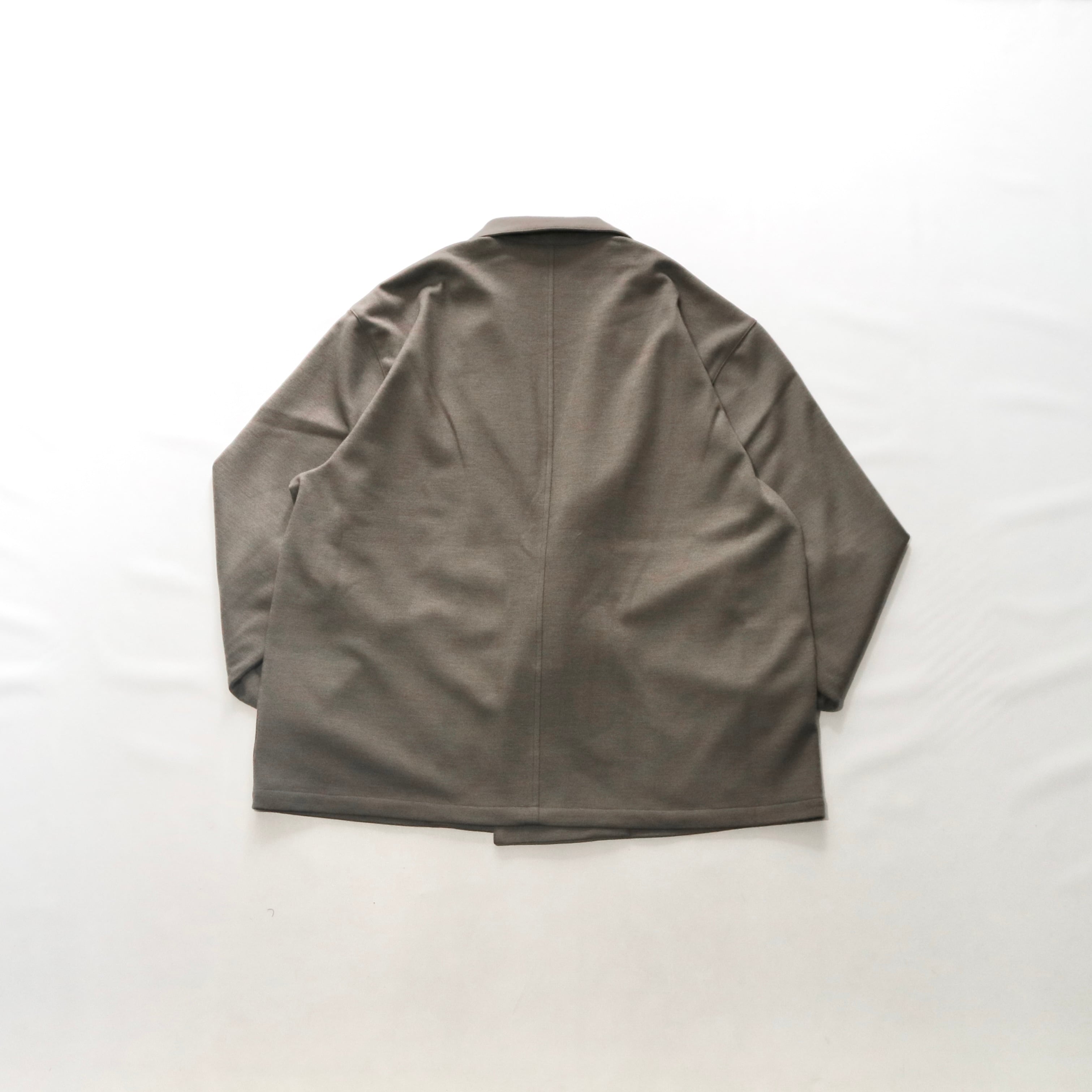 STILL BY HAND スティルバイハンド】WOOL JERSEY SEMI DOUBLE JACKET