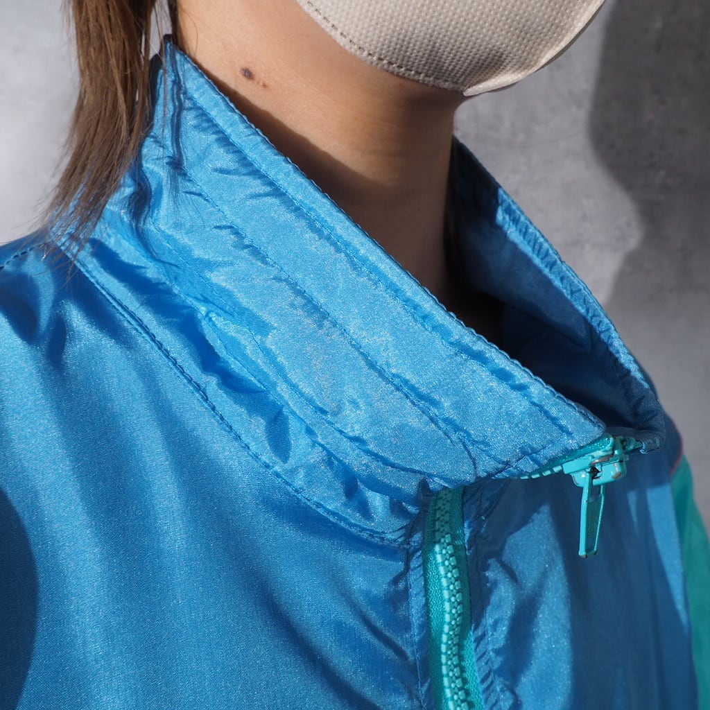 1980-90s ellesse transformation pale tone color blouson (made in Italy)