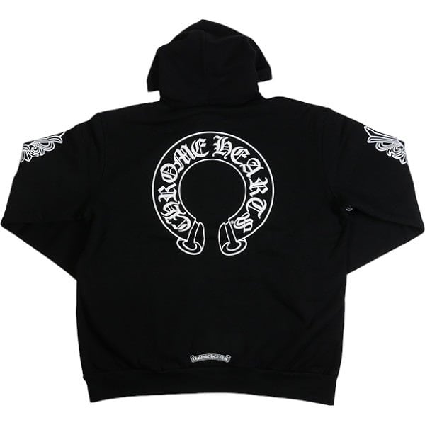 Size【XXL】 CHROME HEARTS クロム・ハーツ HORSESHOE HOODIE BLACK
