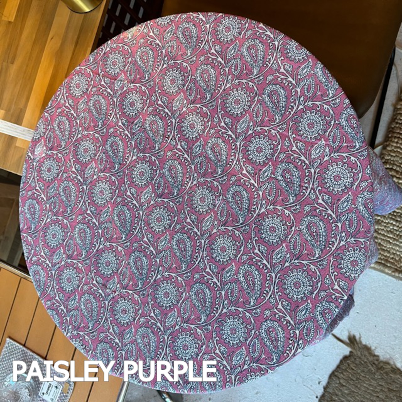 MULTI CLOTH PAISLEY　2Color マルチクロス　ペイズリー　ブルー　パープル　マルチカバー　ペイズリー柄　テーブルクロス　　ソファーカバー　ベッドカバー　　PAISLEY　BLUE　PURPLE　