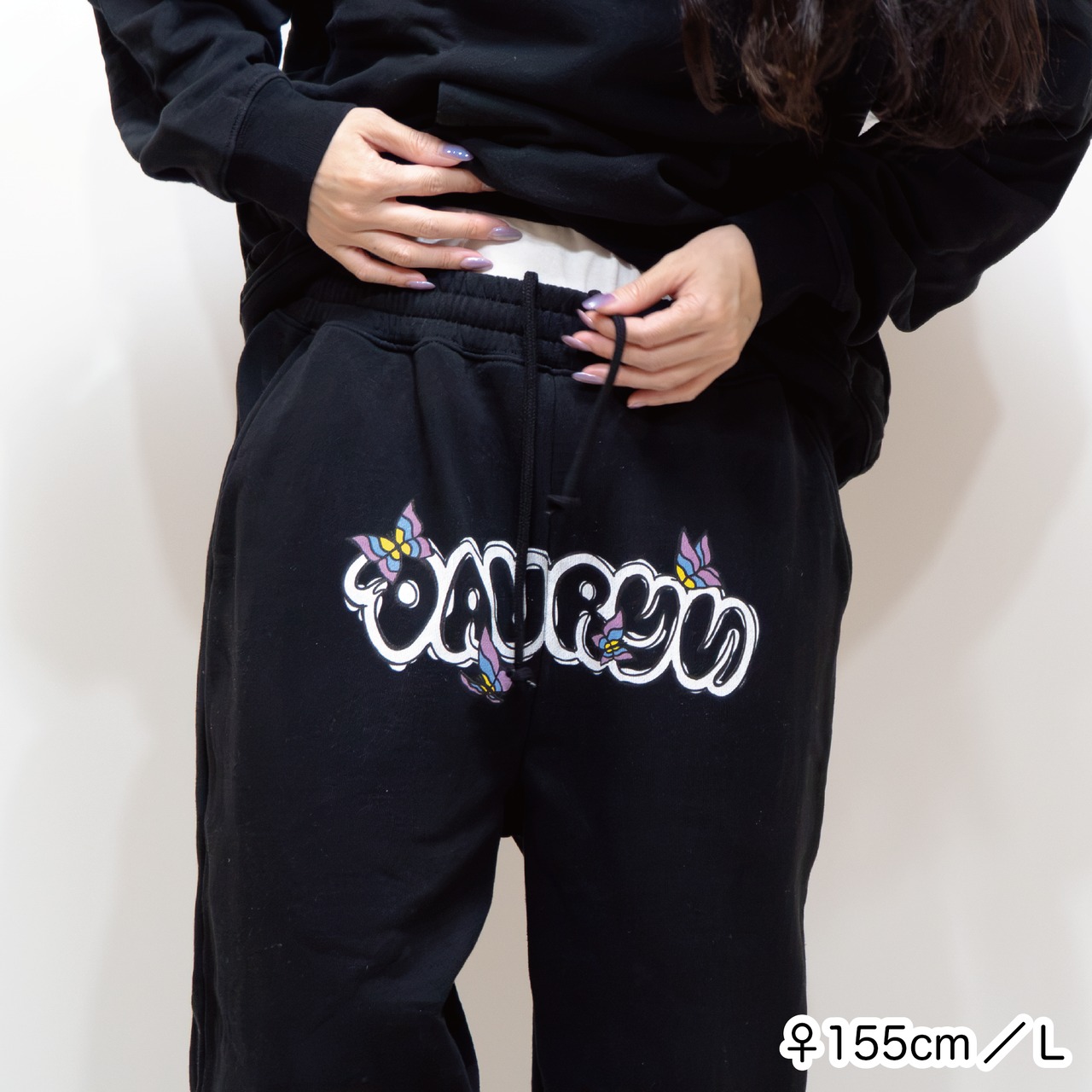 DAVRYU butterflight JOGGER [ブラック]