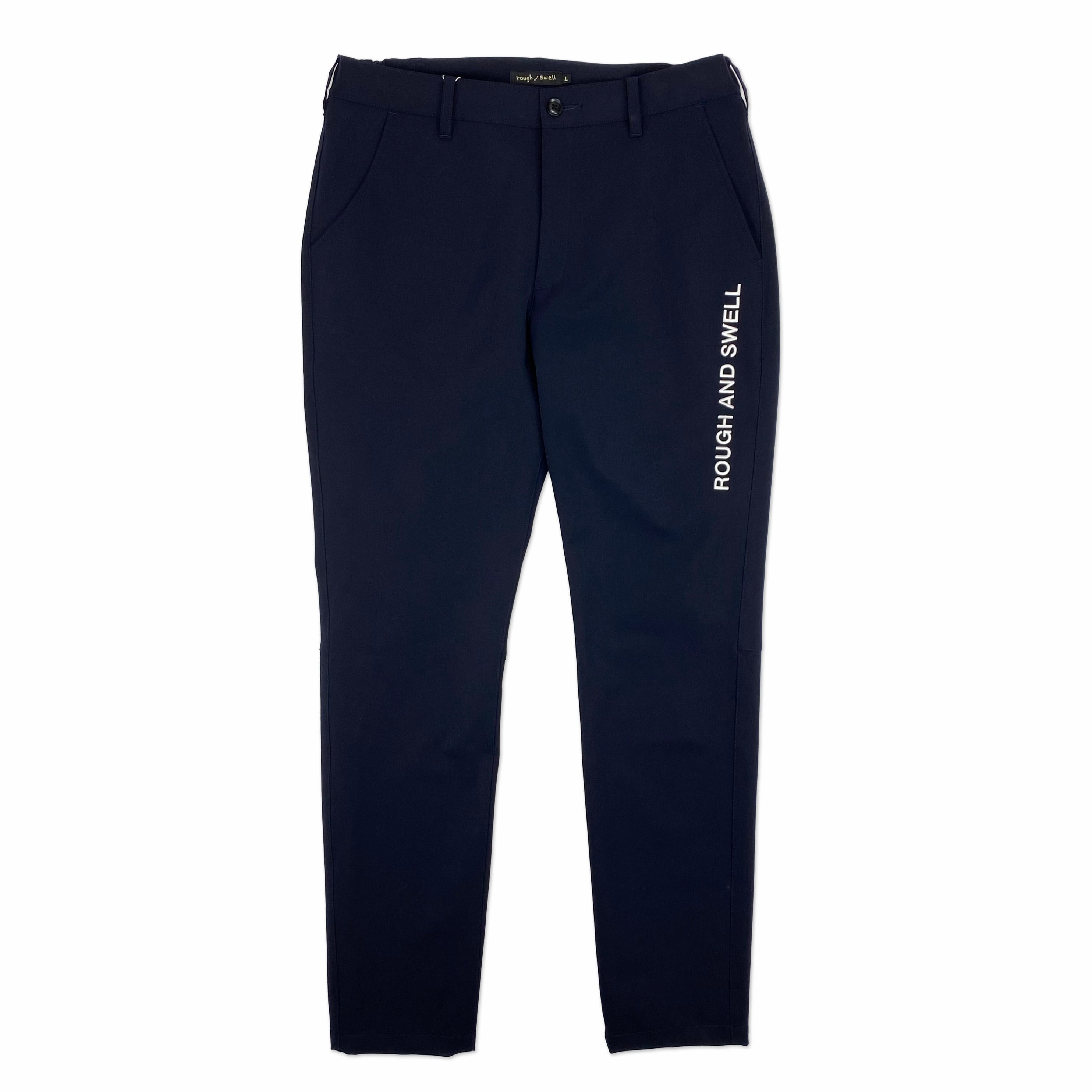 rough & swell】《MEN'S》SLIM TOUR PANTS (NAVY) | Sandy GOLF