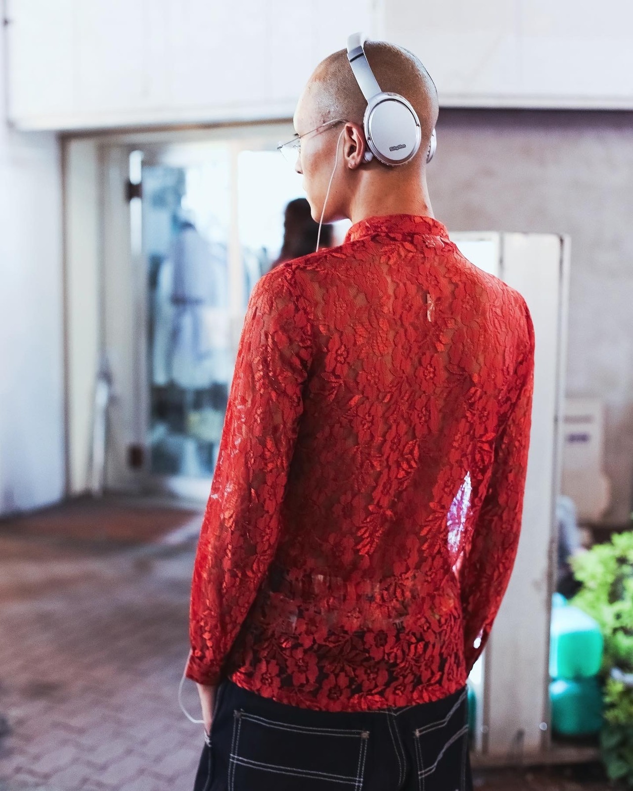 FLOWER LACE SHIRTS