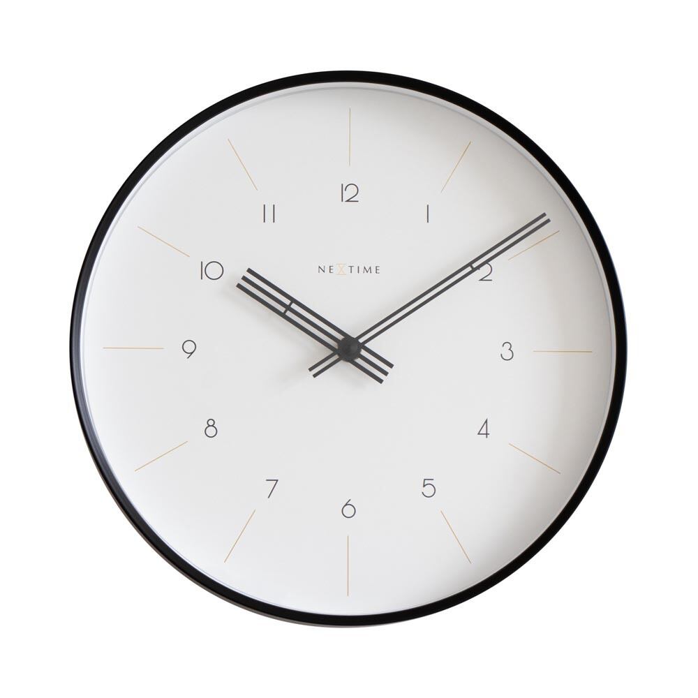 壁時計 掛時計 NEXTIME ネクスタイム ウォールクロック Shallow / NXT-J055 シンプル ベーシック Past Present Series