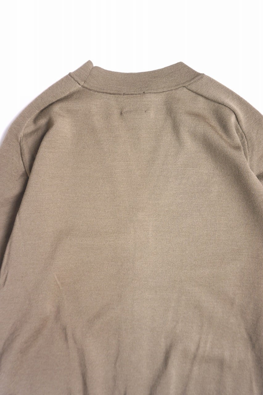 Worsted Merino Mock Neck C/D