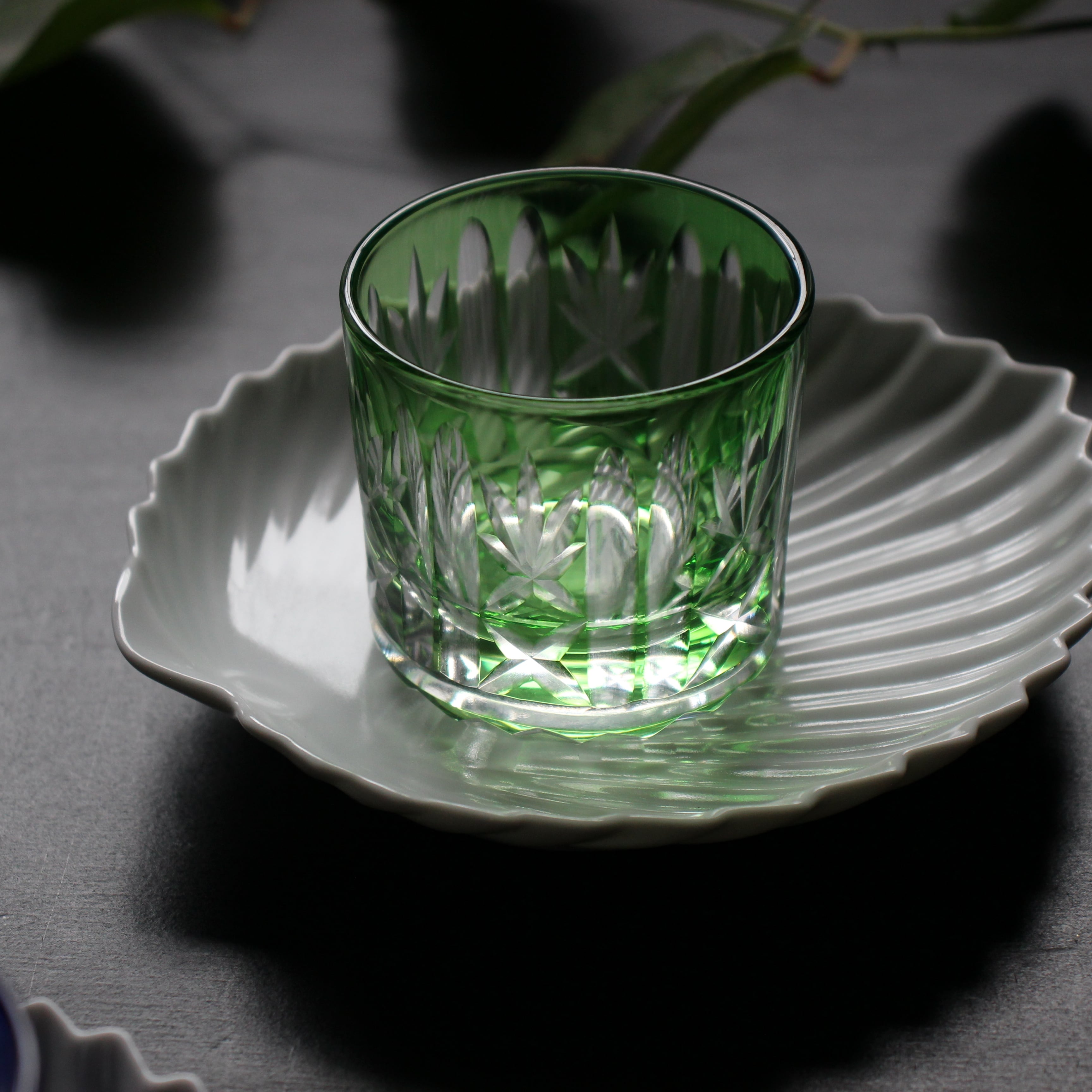 珍味入れ　金付切子柄珍味入れ10客珍味入れ 珍味入れ 金付切子柄珍味入れ10客珍味入れ ステンド グラス 柄