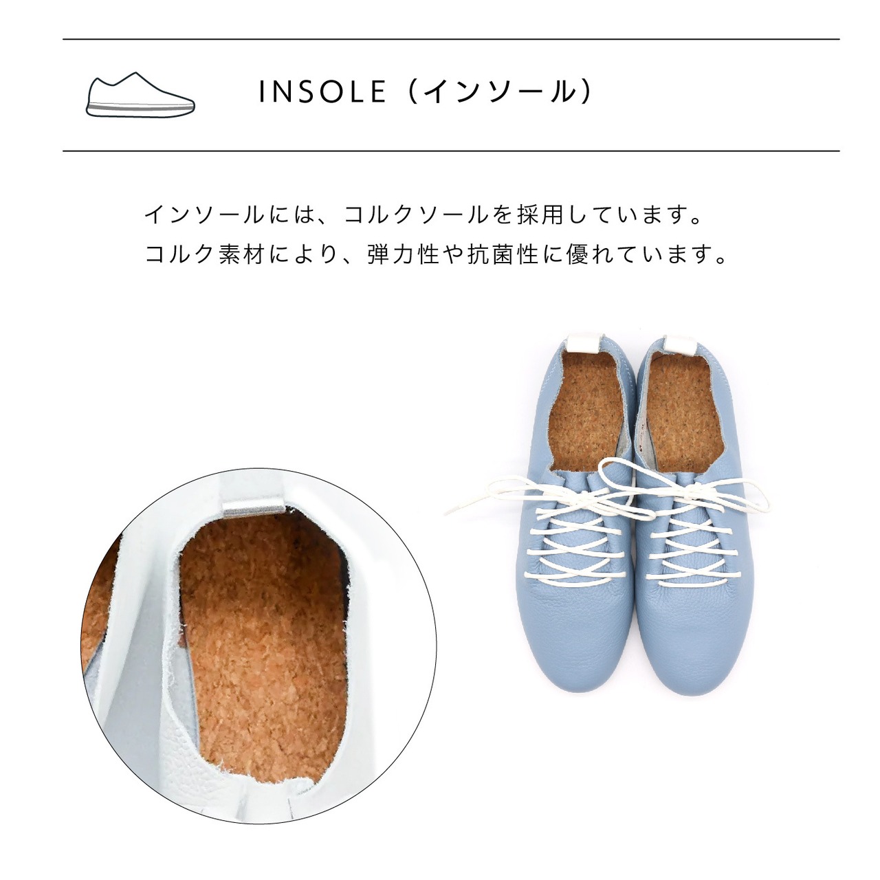 SWAANARLBERG スワンアルバーグ シューズ レディース　レザーシューズ LACE UP SHOES SW-L01-L01-BL BLUE ブルー