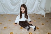 韓国子供服 / LALALAND / 26Autumn / ミックス スター Tシャツ / 秋服 / キッズ *XS~XL*