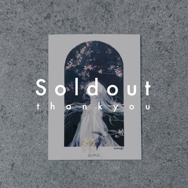 【再入荷】flos | illust：yonagi | amii. カードスリーブ