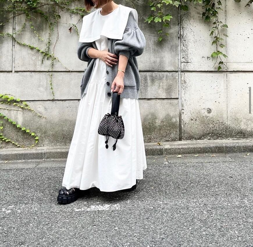 セーラーワンピース seicochan ホワイト | Cygne 