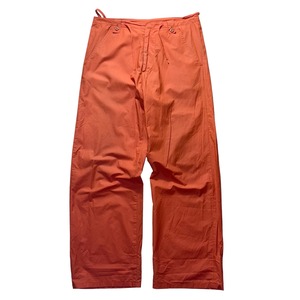1999SS HELMUT LANG orange nylon pants