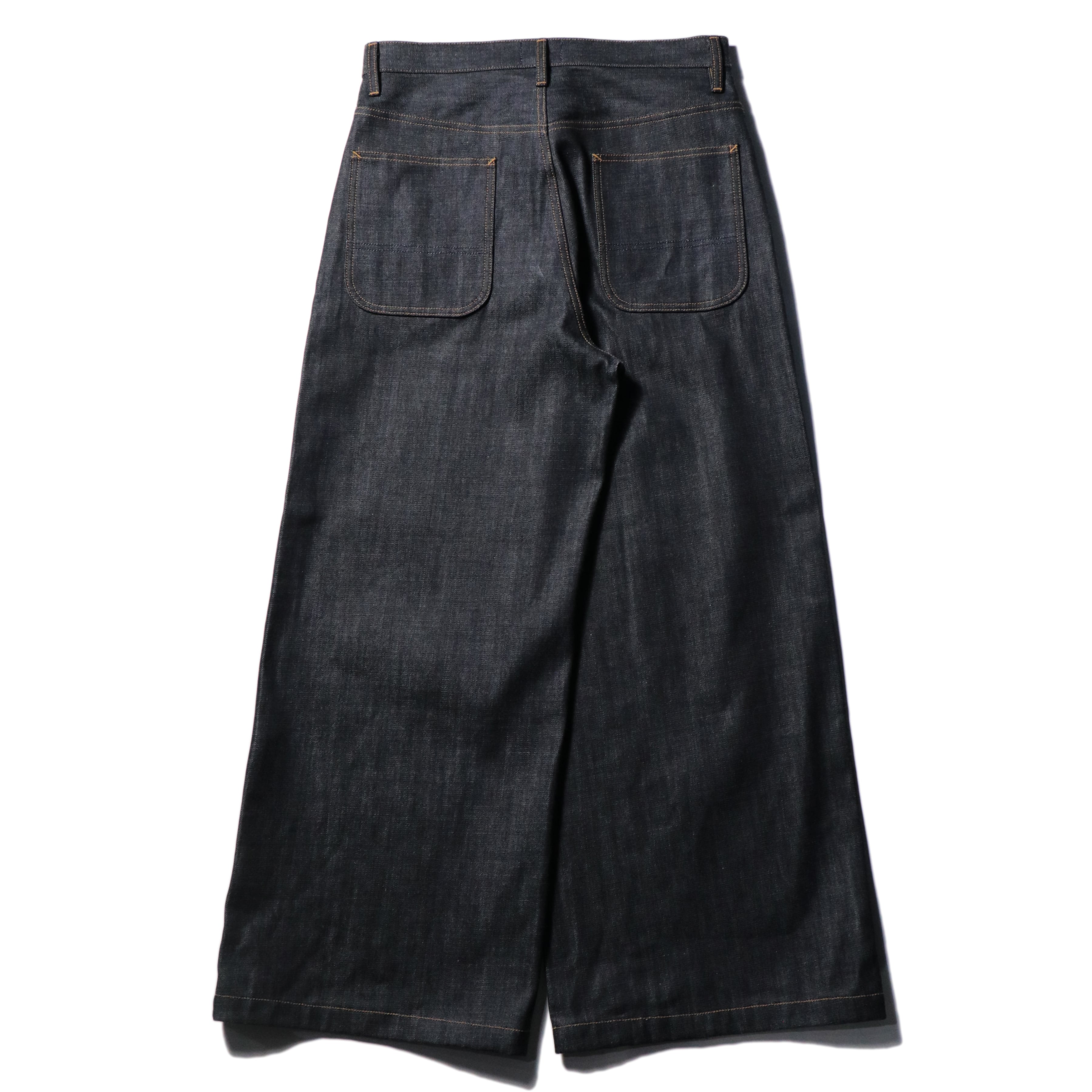 サイズXS LAST1】superNova. Baggy jeans - Rigid denim - indigo