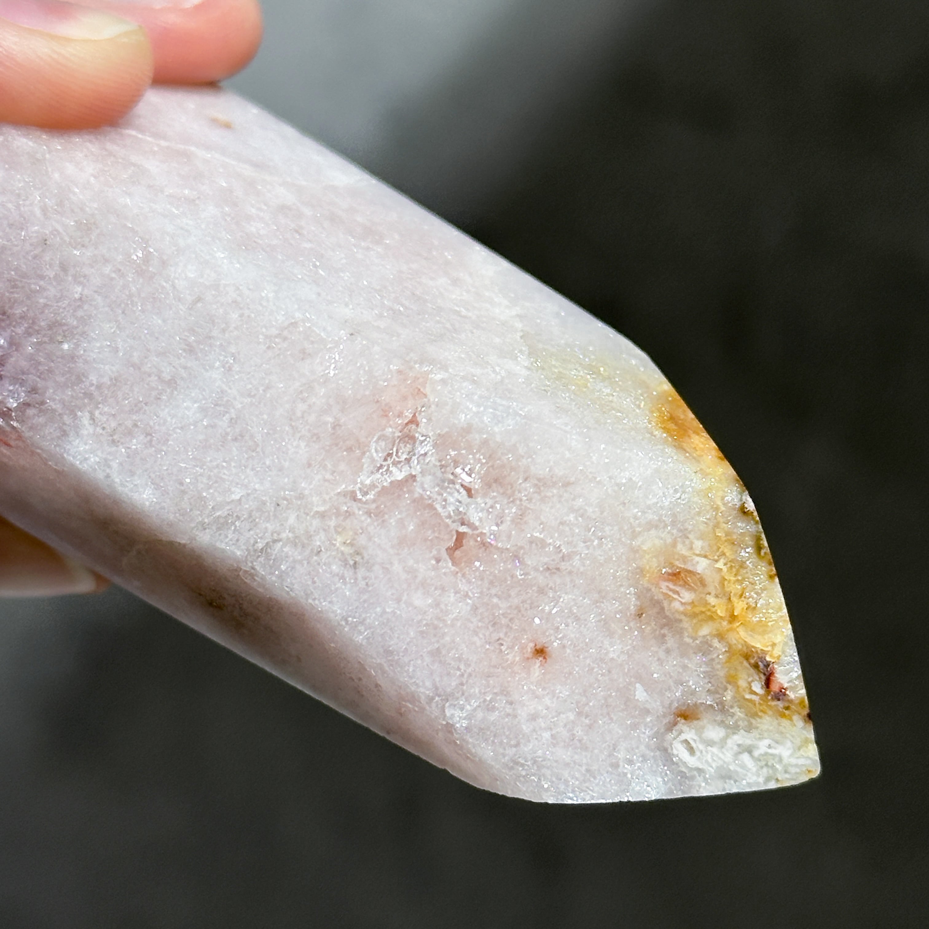 ハイクオリティ】ピンクアメジスト タワー32◇ Pink Amethyst ◇天然石