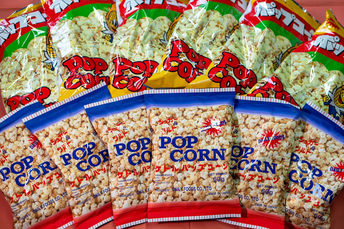 デイリーのポップコーン しお味 90g × ケトルパップコーン シュガー＆ソルト味 60g 各6個ずつ入り Daily's Popcorn