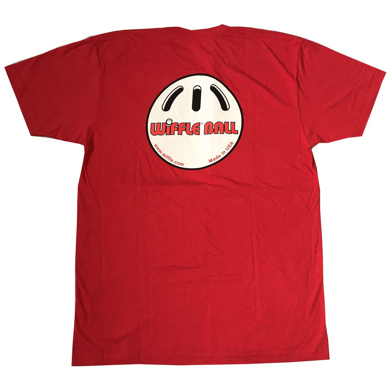 ウィッフルボール ロゴ入り Tシャツ レッド WIFFLE Ball