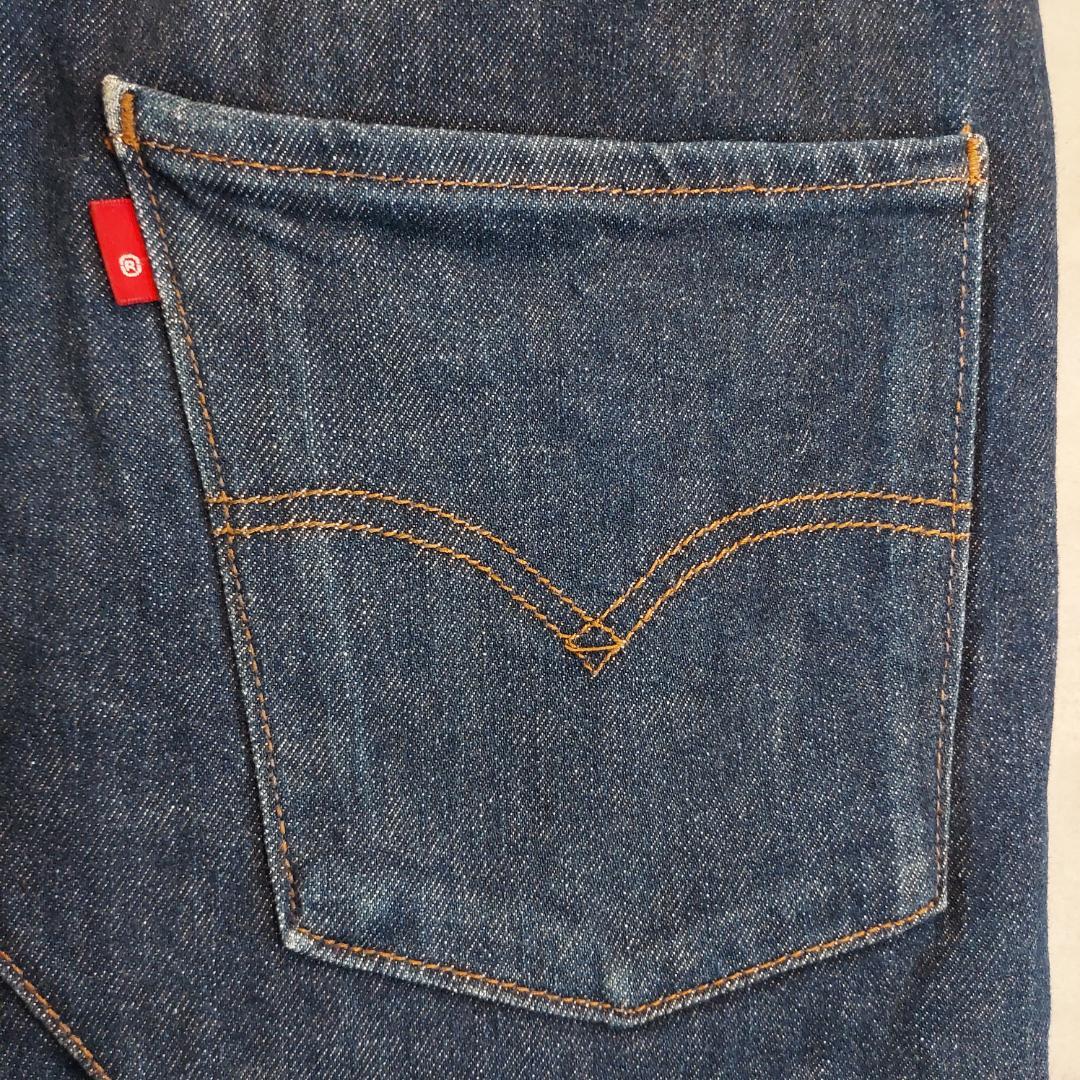 リーバイス エンジニアード ジーンズ ボトム W28 青 古着 立体 20202