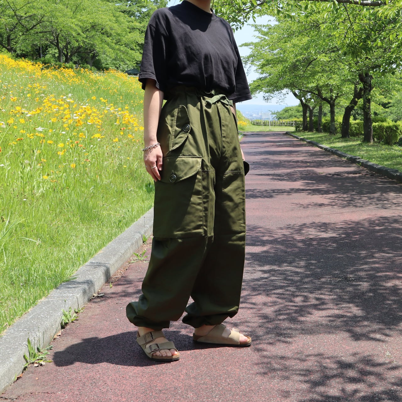 DEADSTOCK】CANADIAN ARMY ECW WINDPROOF OVER PANTS カナダ軍