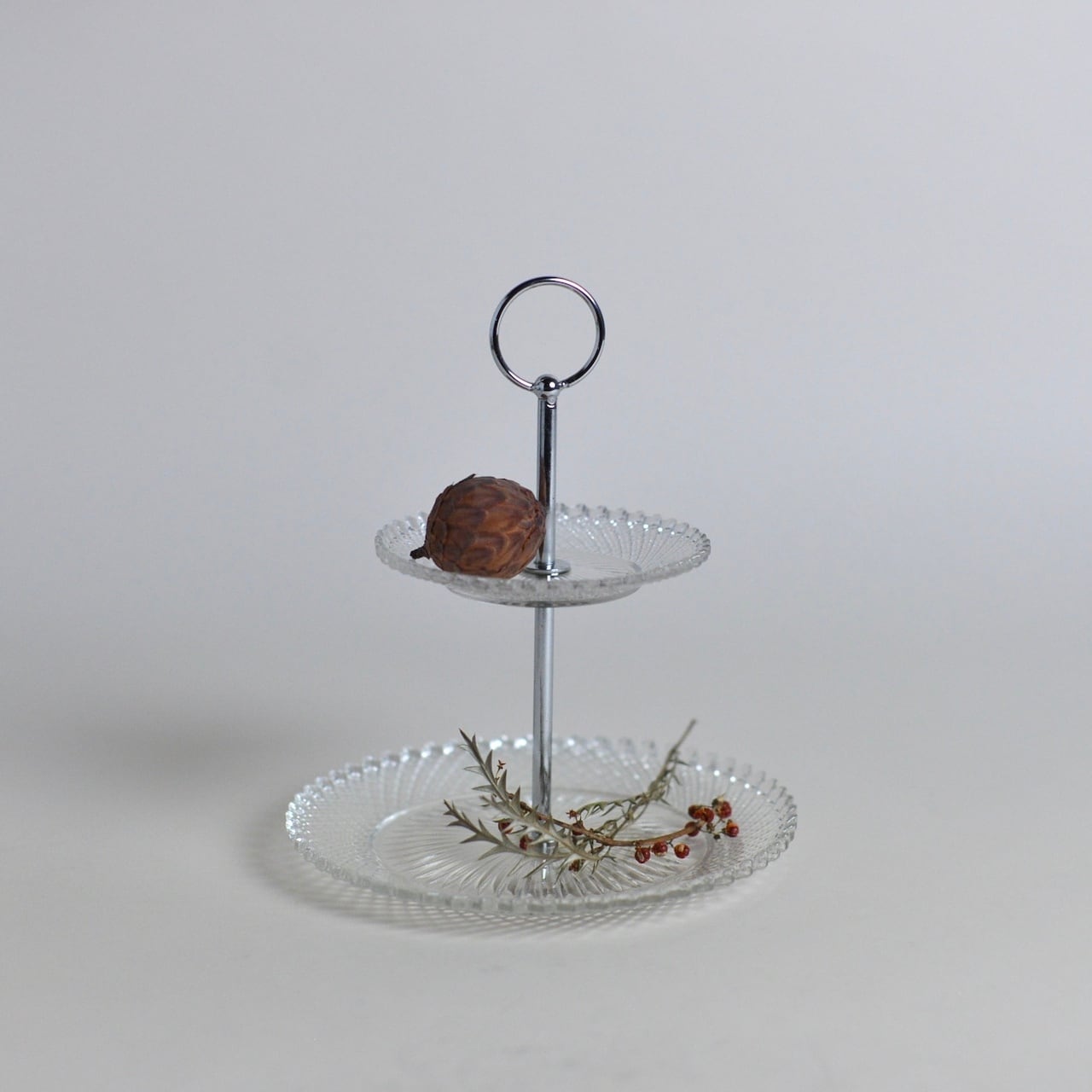 Cake Stand / ケーキスタンド【A】〈 コンポート / 焼き菓子 / 店舗什器 / 食器 / ディスプレイ〉112253 |  「TRILL」アンティーク家具と雑貨SHABBY'S MARKETPLACE の姉妹店 powered by BASE