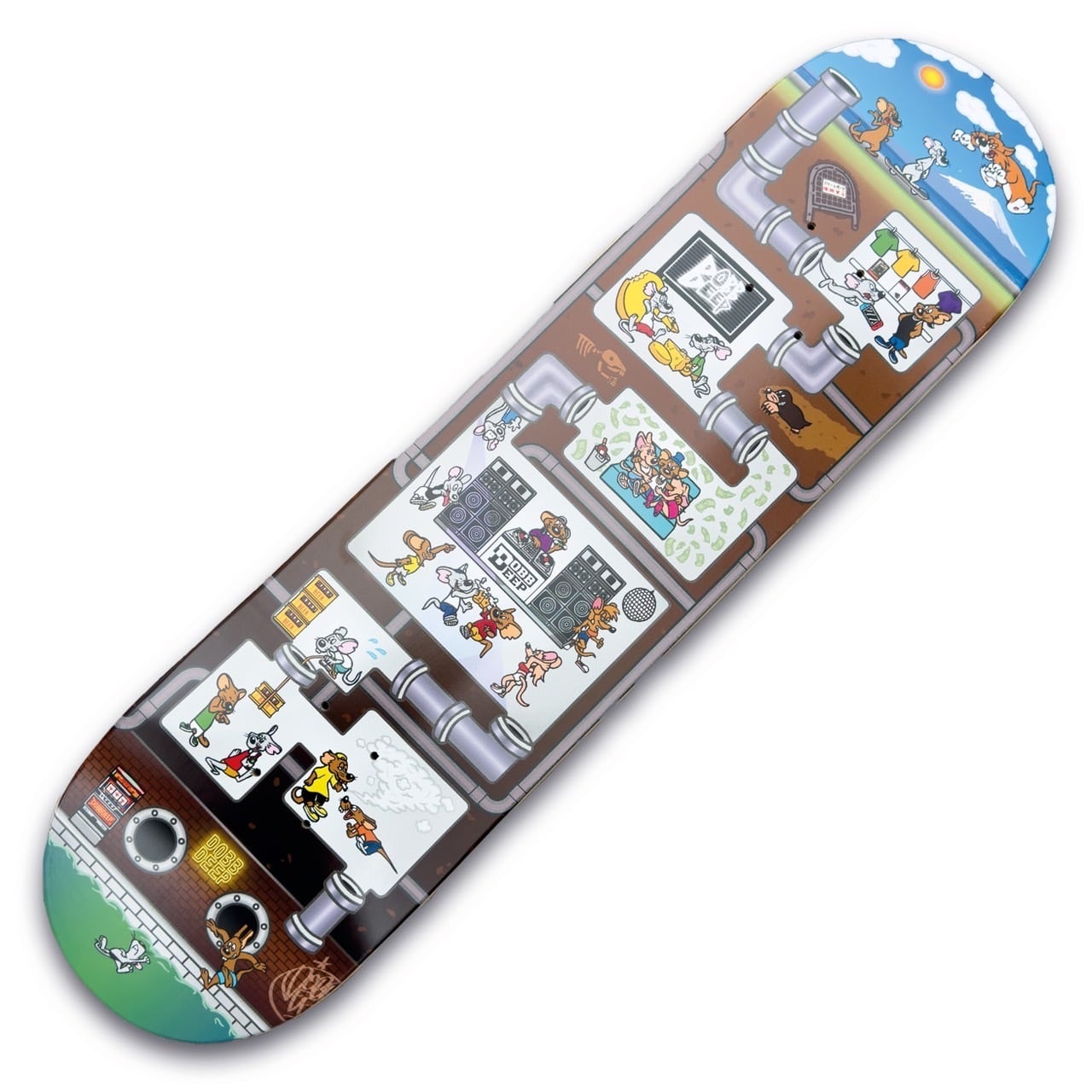 新品未使用！DOBBデッキ 7.25 DOBB DEEP DOBB Matsu logo deck – Leapsskateboarding