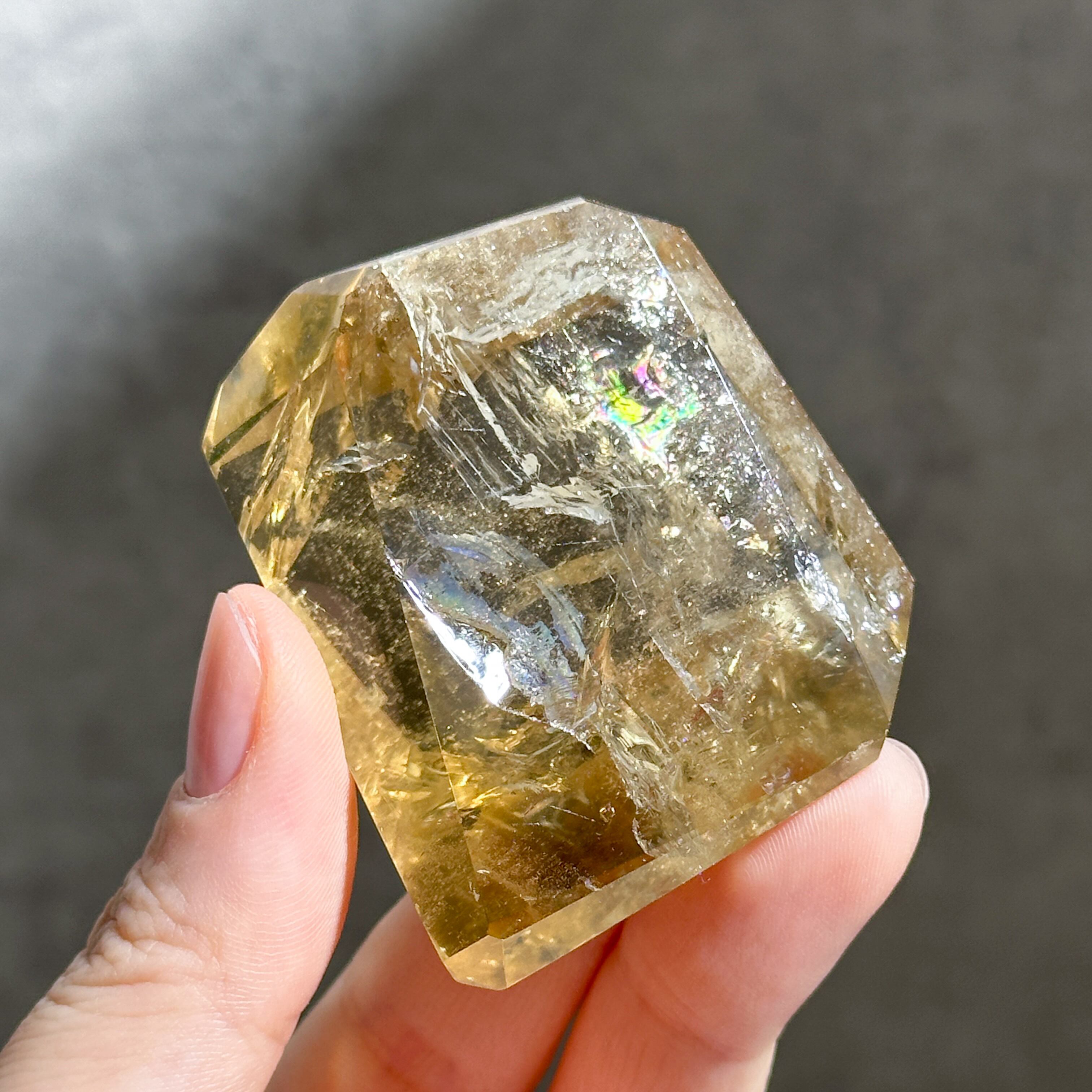 虹◎シトリン（黄水晶） フリーフォーム73◇ Citrine ◇ 天然石