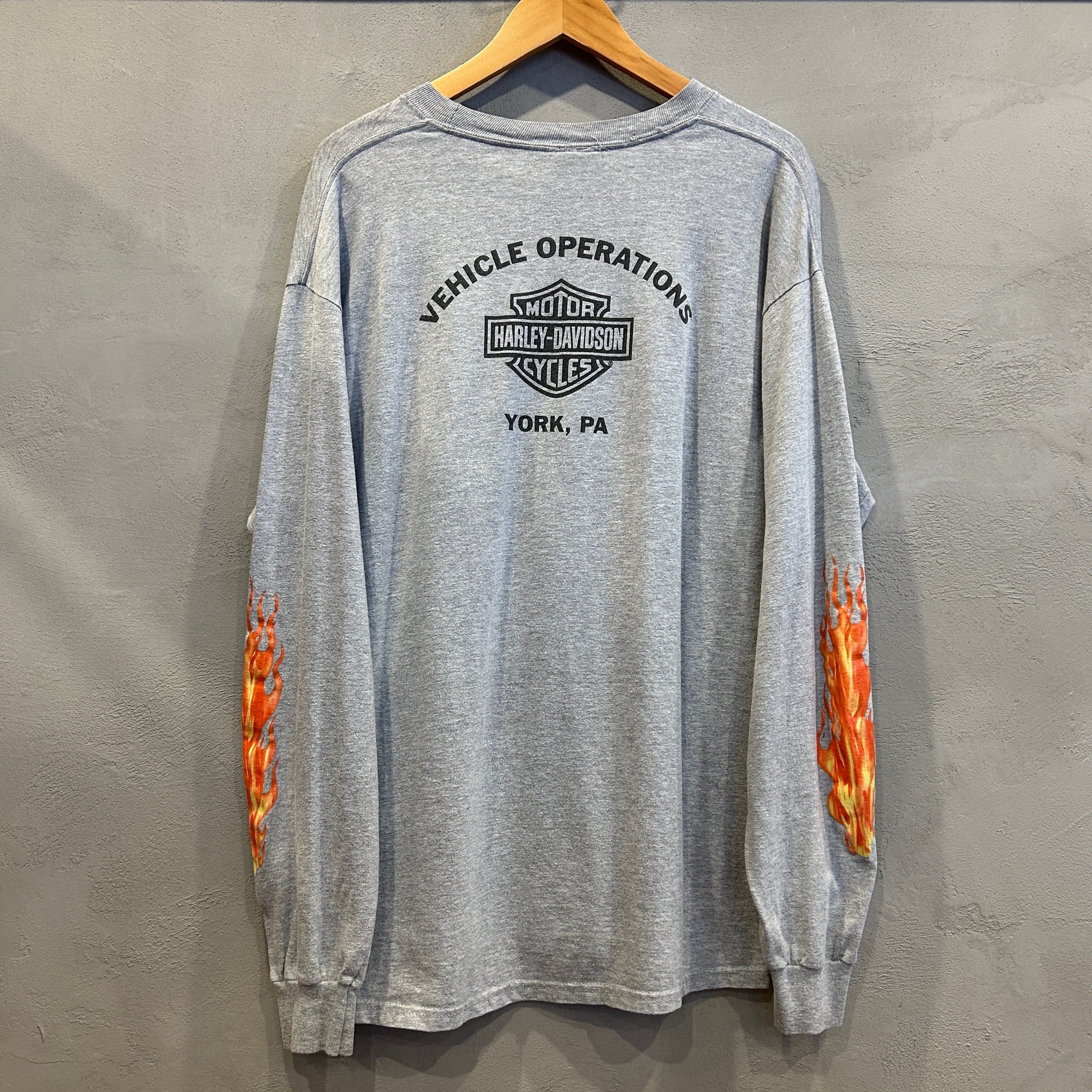 ⓃHARLEY-DAVIDSON FLAME L/S T-SHIRT | safarionline
