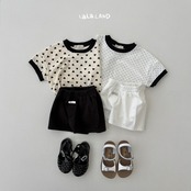 【取寄/韓国直送】LALALAND 26/SM （Kids）ハートドットTシャツ｜夏服｜韓国子供服