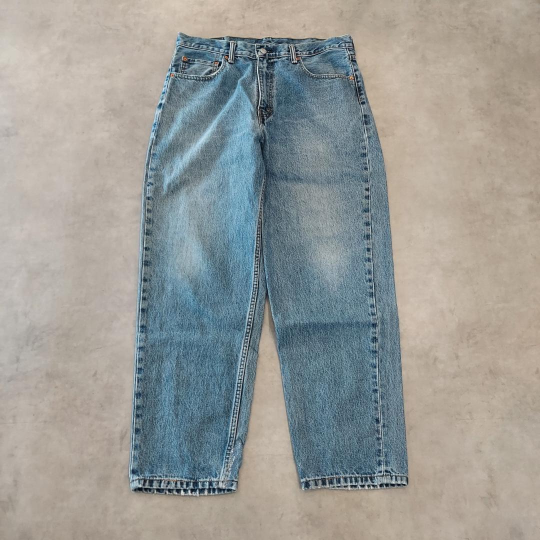 リーバイス560 Levis W36 ブルーデニム 青 古着 ボトム 22312